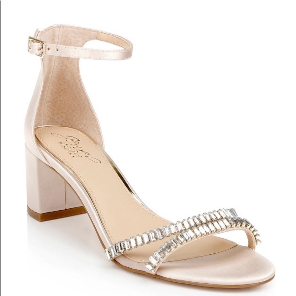 Jewel Badgley Mischka Joanne Heel Sandal